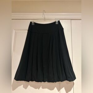 Y2K Early 2000s Women’s black Midtown Bubble Skirt with elasticized waist